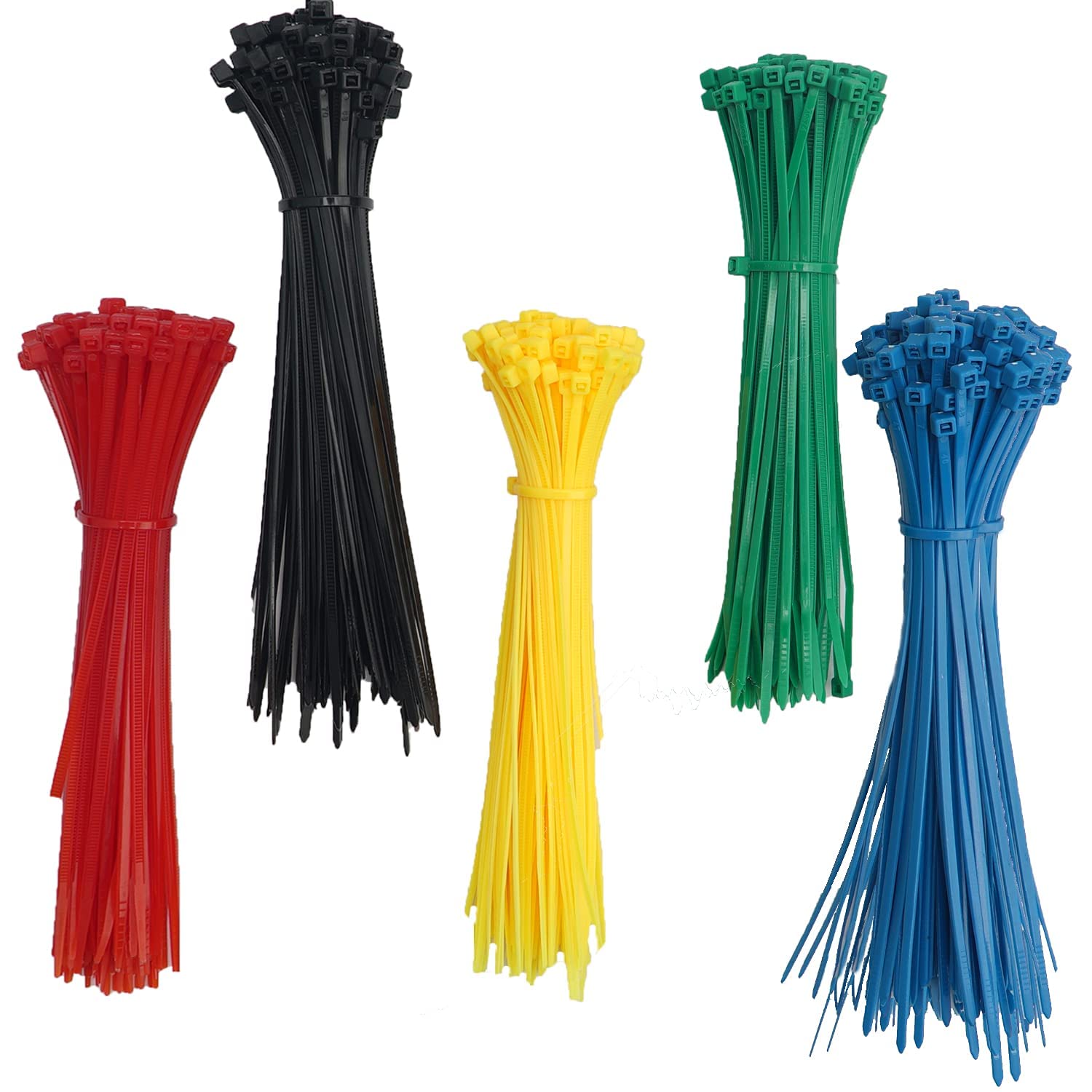 Amazon.com: 6 Inch Zip Ties Colored 500pcs,Multi-Color Assorted